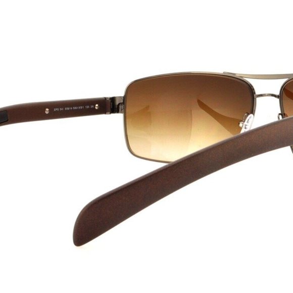 PRADA 'Linea Rossa' Authentic Men's Sunglasses 0PS54IS Gunmetal Brn Gradient NIB - Picture 7 of 16